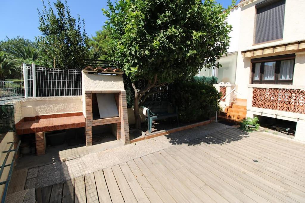 Grande Maison 3 Chambres - Jardin, Terrasse Et Parking - Bord De Mer Torreilles Exterior foto